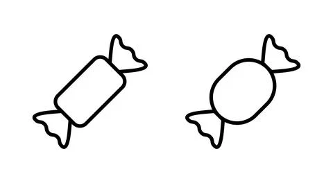 Candy icon vector. candy sign and symbol. Stock Illustration