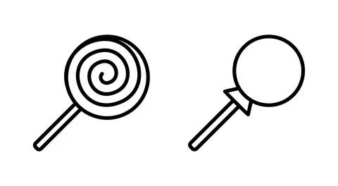 Candy icon vector. candy sign and symbol. Stock Illustration