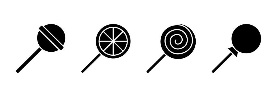 Candy icon vector. candy sign and symbol. Stock Illustration