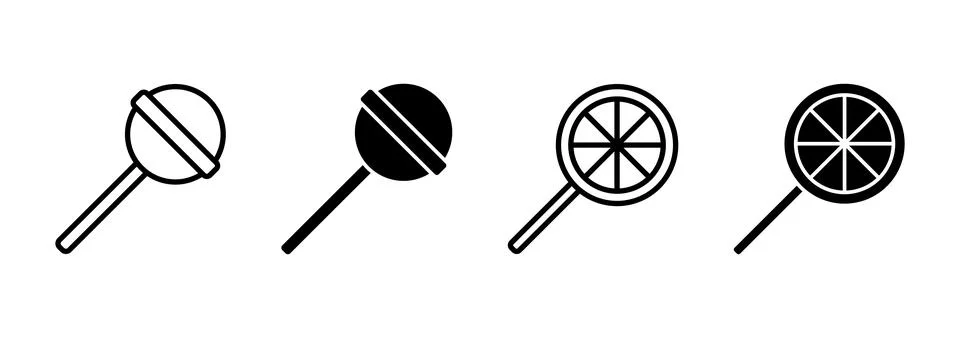 Candy icon vector. candy sign and symbol. Stock Illustration