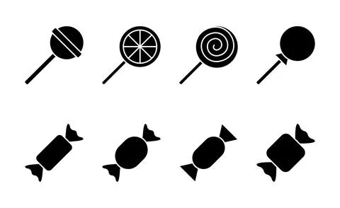 Candy icon vector. candy sign and symbol. Stock Illustration