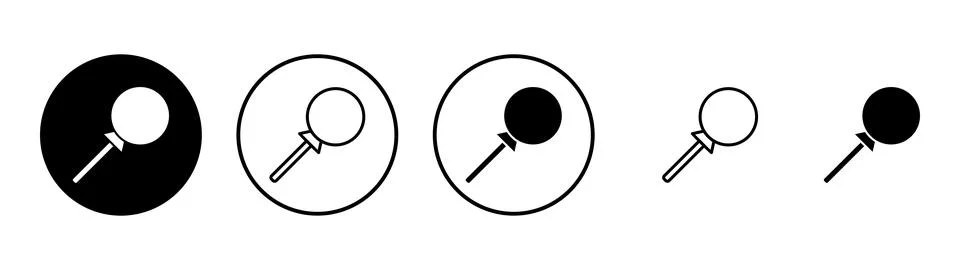 Candy icon vector. candy sign and symbol. Stock Illustration
