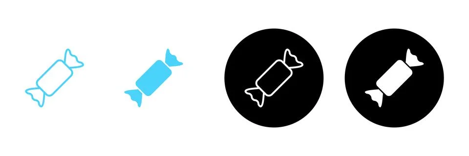 Candy icon vector. candy sign and symbol. Stock-Illustration