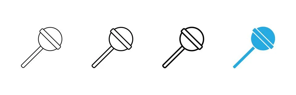 Candy icon vector. candy sign and symbol. Stock Illustration