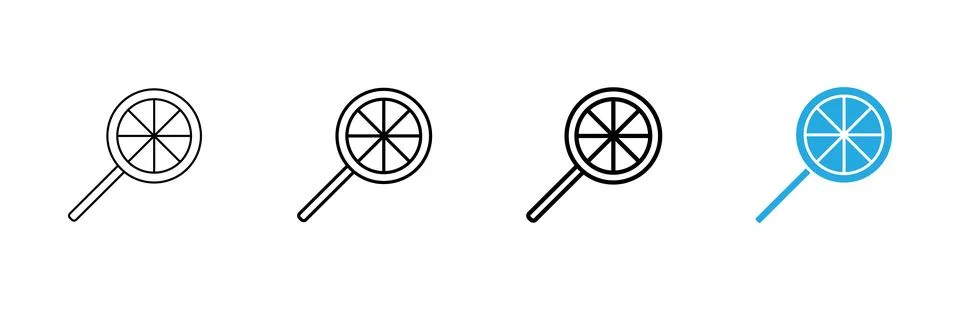 Candy icon vector. candy sign and symbol. 스톡 일러스트