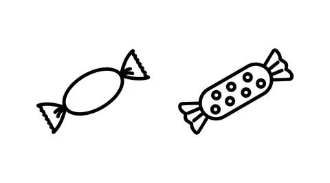 Candy icon vector. candy vector icon 스톡 일러스트