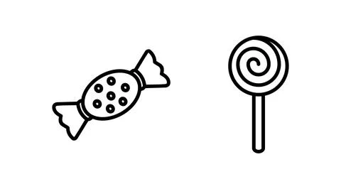 Candy icon vector. candy vector icon Stock Illustration