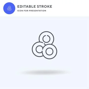 Candy icon vector, filled flat sign, solid pictogram isolated on white, logo 스톡 일러스트