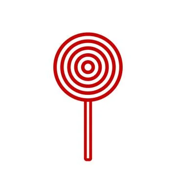 Candy icon on white. Stock Illustration