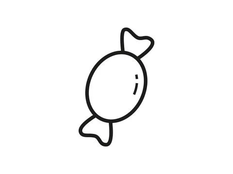 Candy Icons Stock Illustration