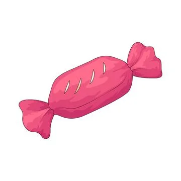 Candy illustration Ilustración de archivo