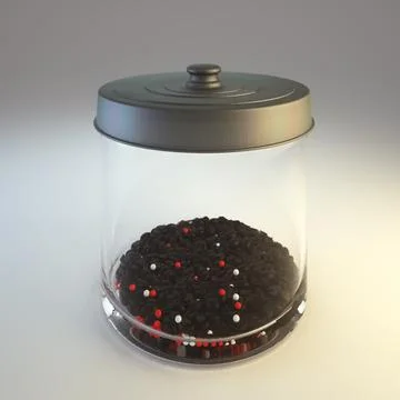 Candy Jar 3D Model