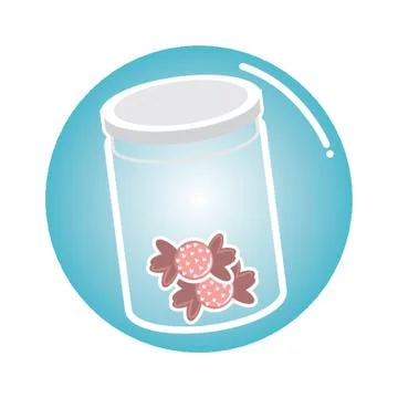 Candy Jar Stock-Illustration