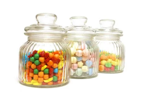 Candy Jars Stock Photos