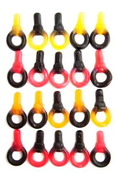 Candy keys Stock Photos