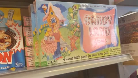 Candy Land Board Game Stock Footage 159298704