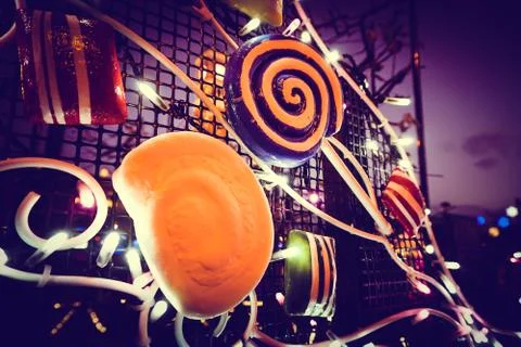 Candy light Stock Photos