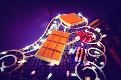 Candy light Stock Photos