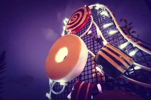 Candy light Stock Photos