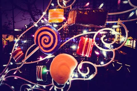 Candy light Foto stock