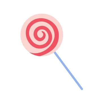 Candy lollipop dessert Illustration