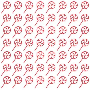 Candy lollipop pattern icon Stock Illustration