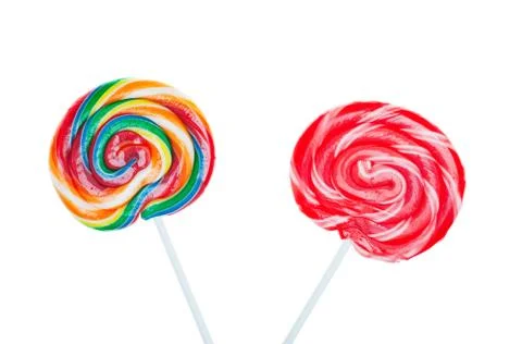 Candy lollipops Stock Photos