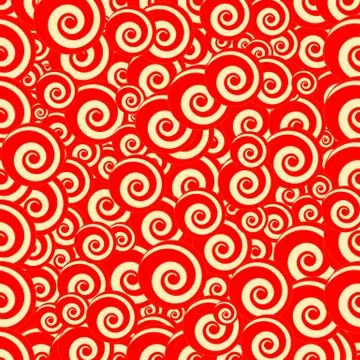 Candy lollipops seamless pattern background Stock Illustration