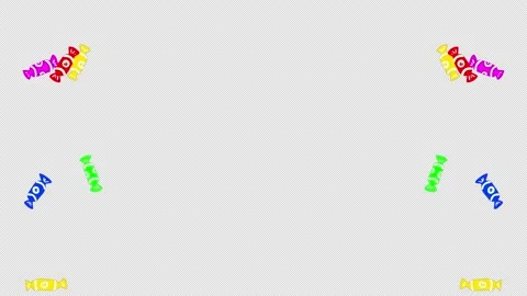 Candy loop motion graphics video transparent background with alpha channel Stock Footage 205133607