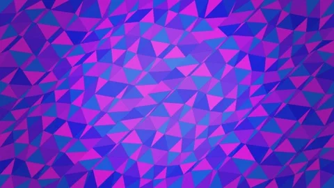 Candy Low Poly Calm Slow Shift Background Animation Loop Stock Footage 342608846