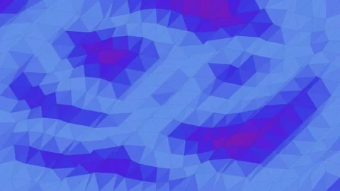 Candy Low Poly Multi Ripple Points Background Animation Loop Video stock 342608965
