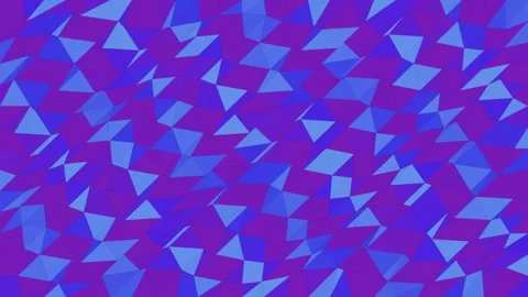 Candy Low Poly Random Flicker Cells Background Animation Loop Stock Footage 342608922