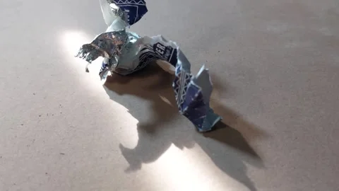 A candy with a mint flavor branded Davos Stock Footage 242559280