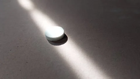 A candy with a mint flavor branded Davos Stock Footage 242559479