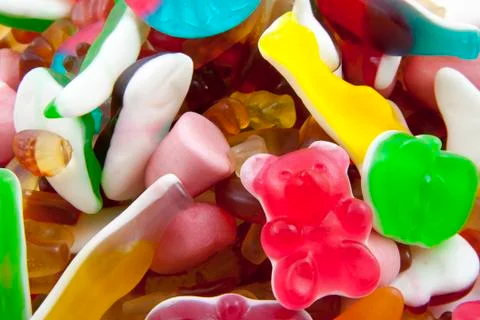 Candy mix Stock Photos