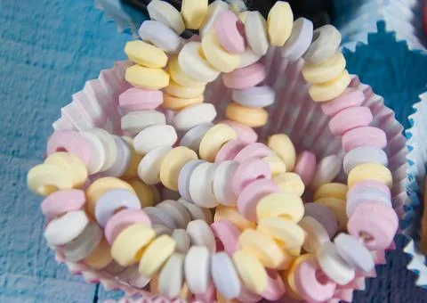 Candy necklace Stock Photos
