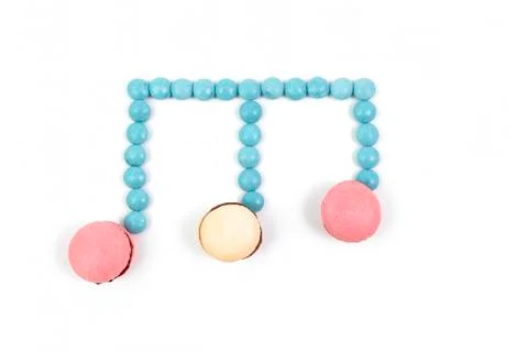 Candy note Foto stock