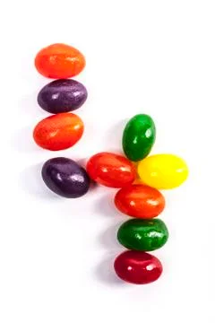 Candy Number 4 Stock Photos