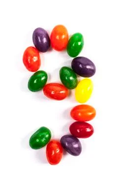 Candy Number 9 Stock Photos