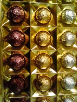 Candy in package Stock Photos