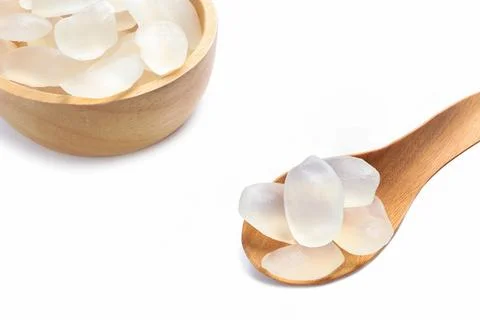 Candy palm seed, Close up of palm seed, palm fruit seeds or Arenga pinnata  Stock Photos