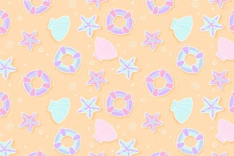 Candy pastel color pattern design Illustrazione stock