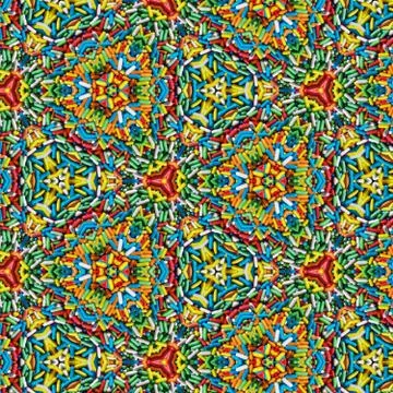 Candy Pattern 7 Stock Illustration
