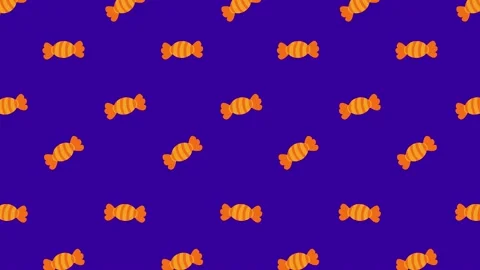 Candy Pattern Background Stock Footage 214408807