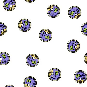 Candy pear vector seamless pattern Illustrazione stock