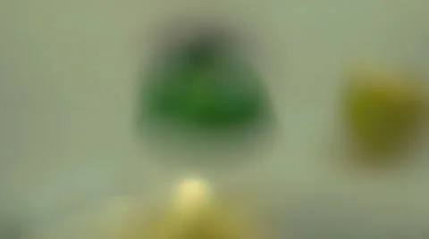 Candy pouring into container Macro View Stock Footage 51468739