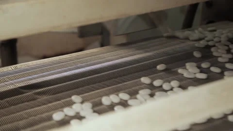 Candy Production Line Video stock 157746131