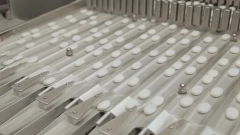Candy Production Line Video stock 157746156