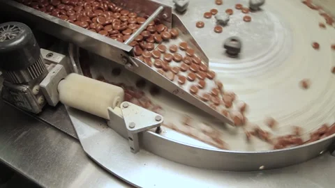 Candy Production Line Stock Footage 157746924