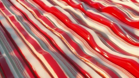 Candy Red Stripes Stock-Footage 143565487